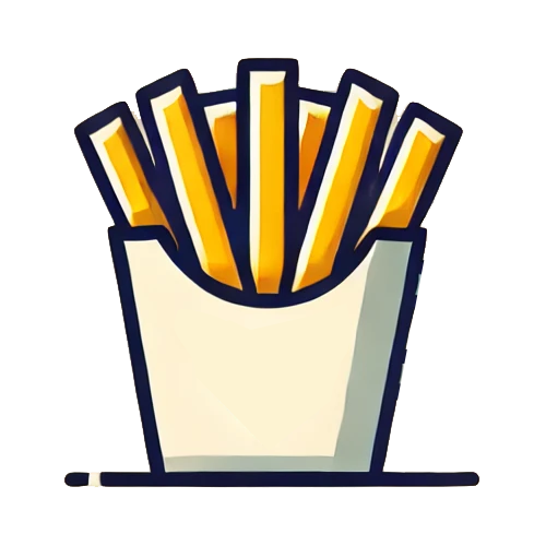 Würstchen und Pommes Frites